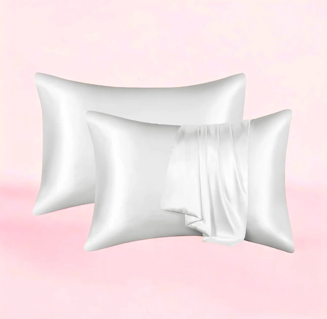 Blush Silk Pillow Cases