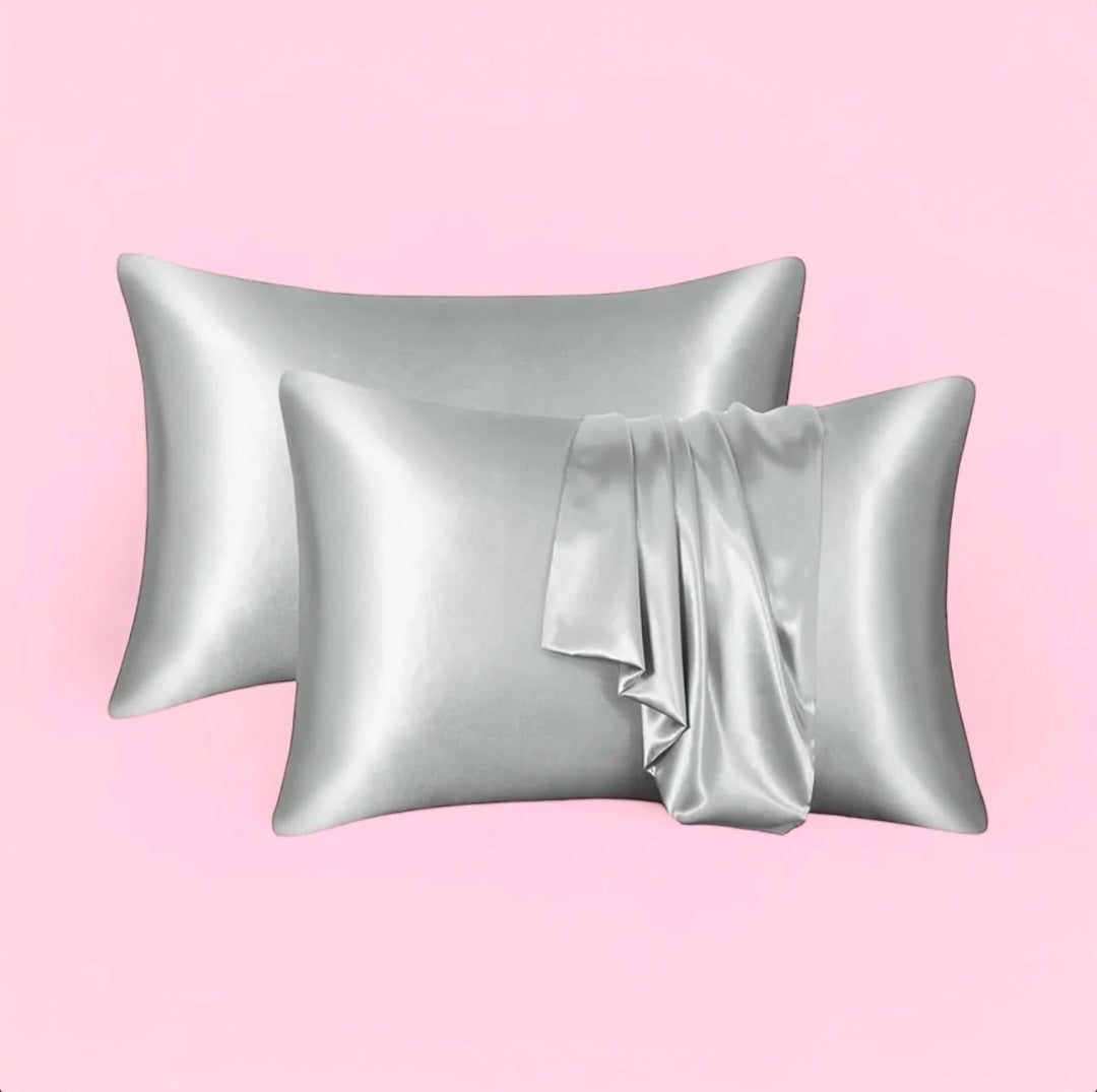 Blush Silk Pillow Cases