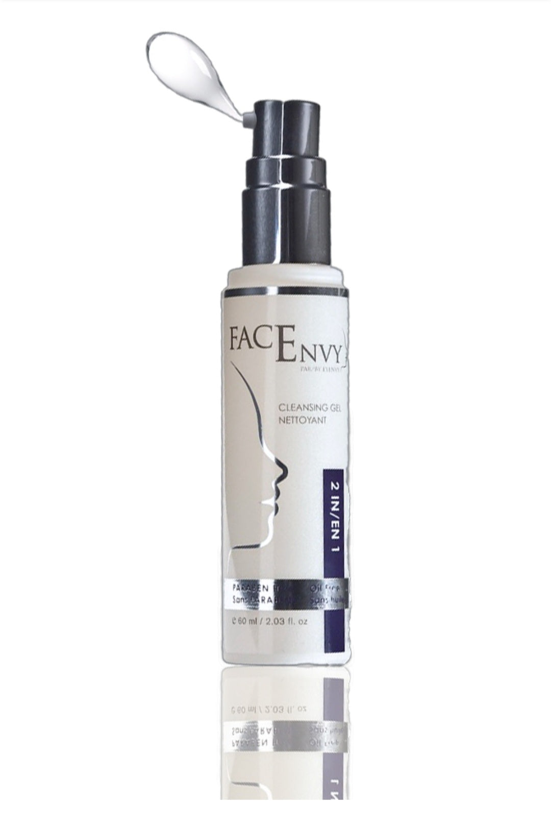 Face Envy 2 in 1 Gel Cleanser & Makeup Remover